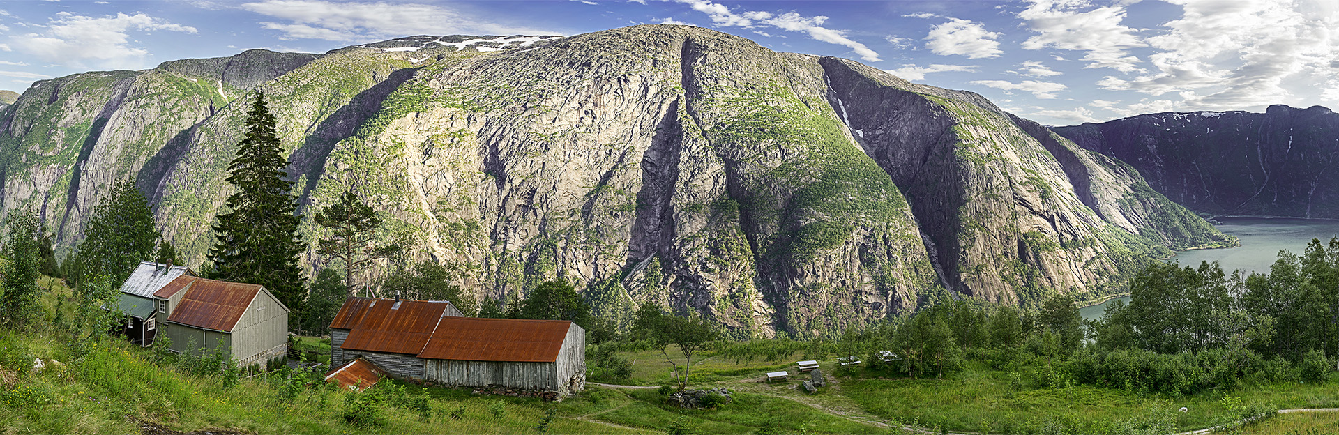 Norwegen - Blick von Kjeåsen